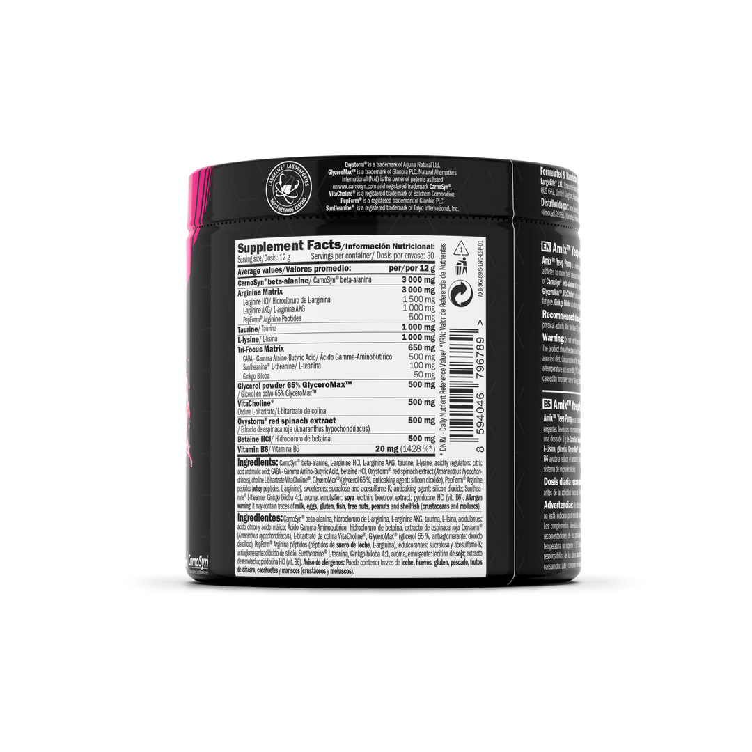 Yeep Pump No Caff Pre Workout