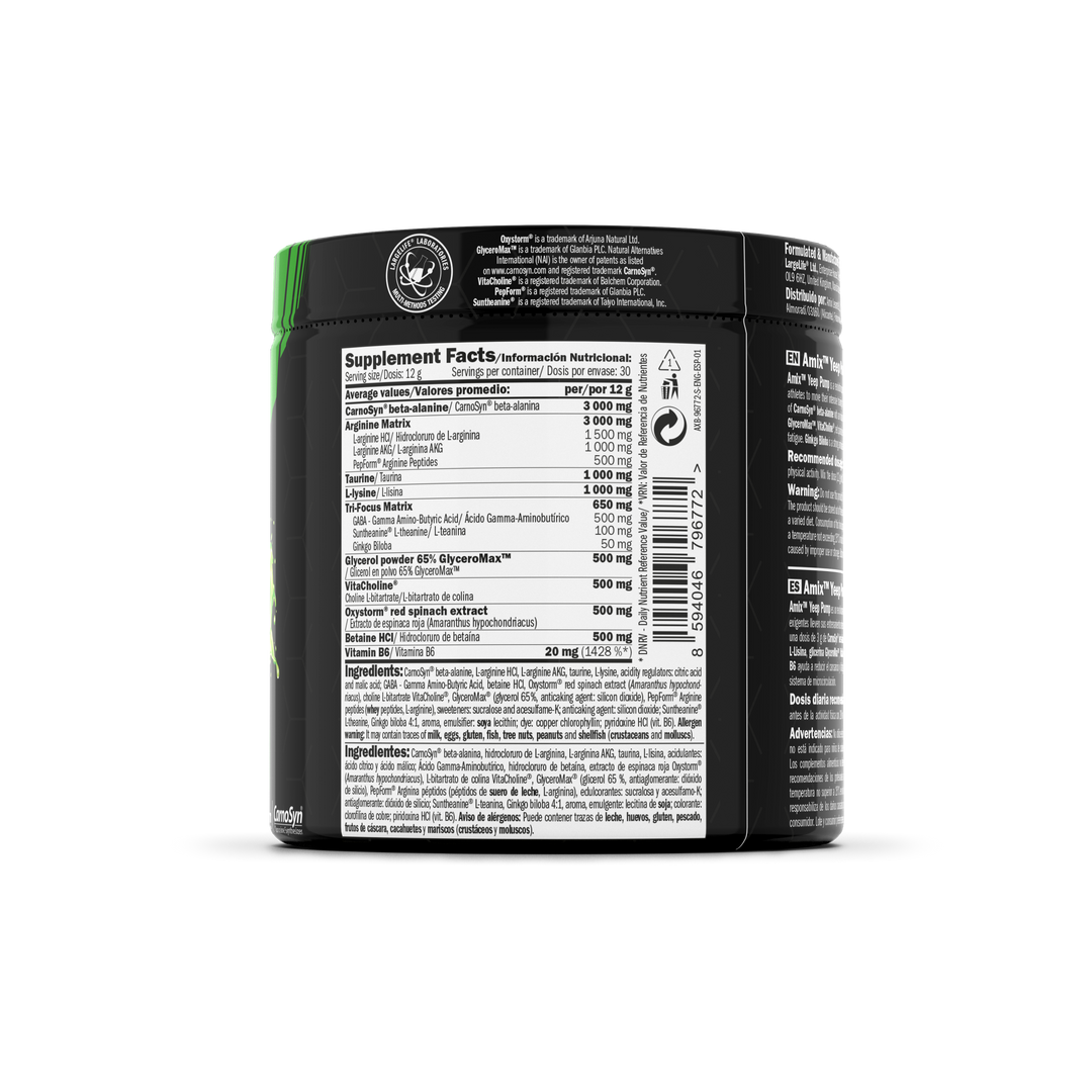 Yeep Pump No Caff Pre Workout