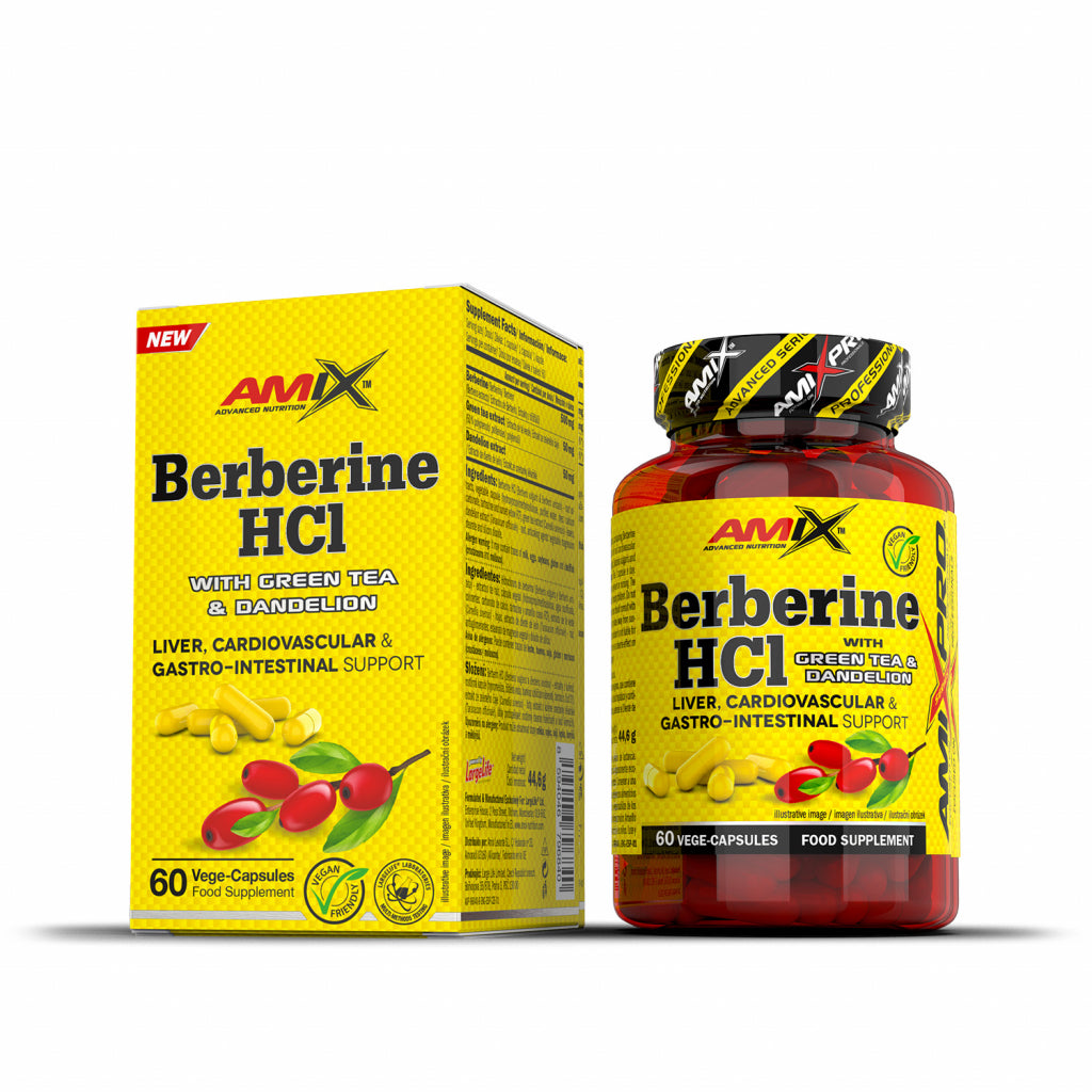 Berberine HCl with GreenTea & Dandelion