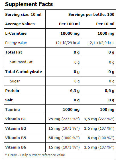 Carnitine 100.000