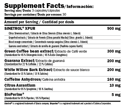 Thermo XTR Fat Burner