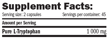 L-Tryptophan 1000mg